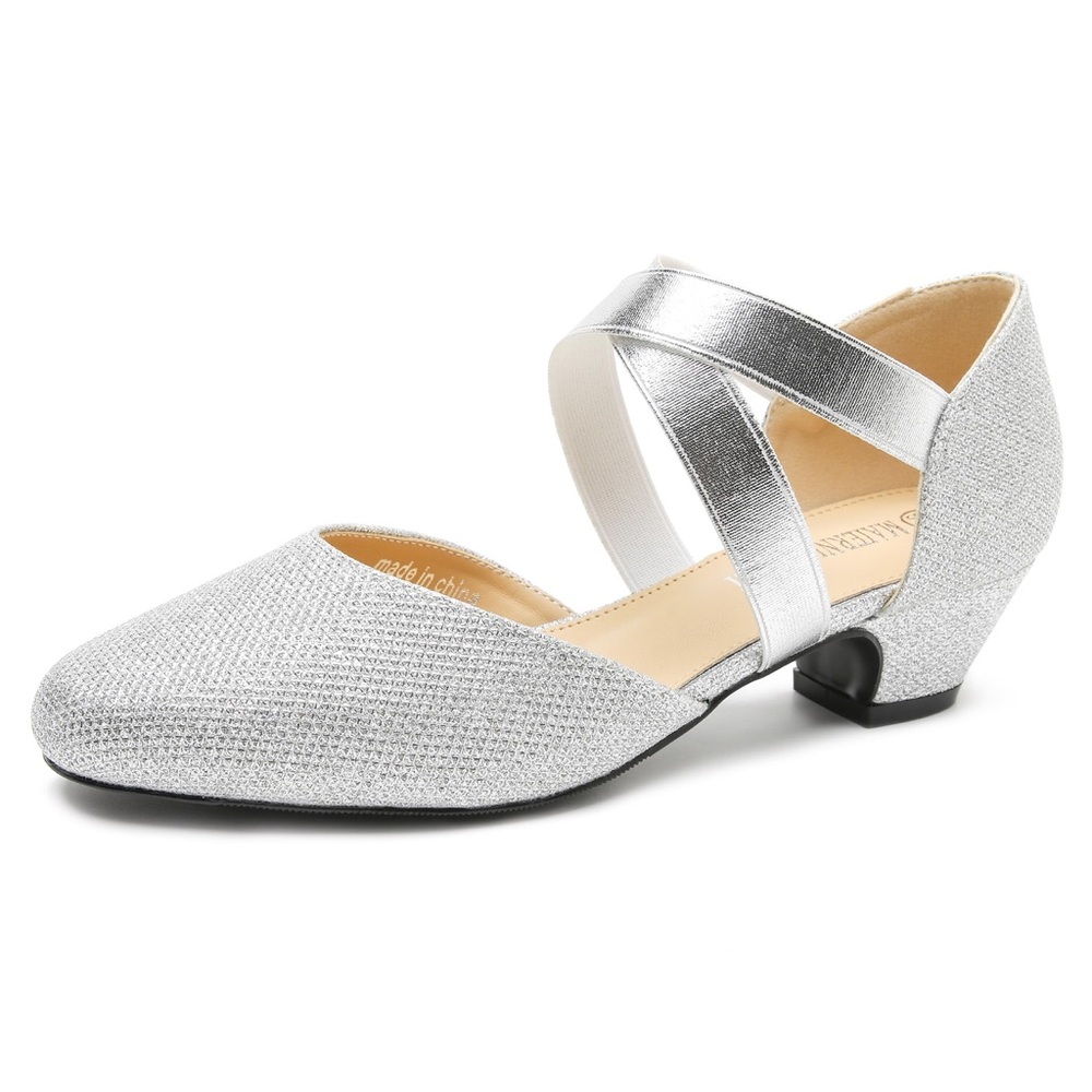 Elegant Silver Women's Shoes